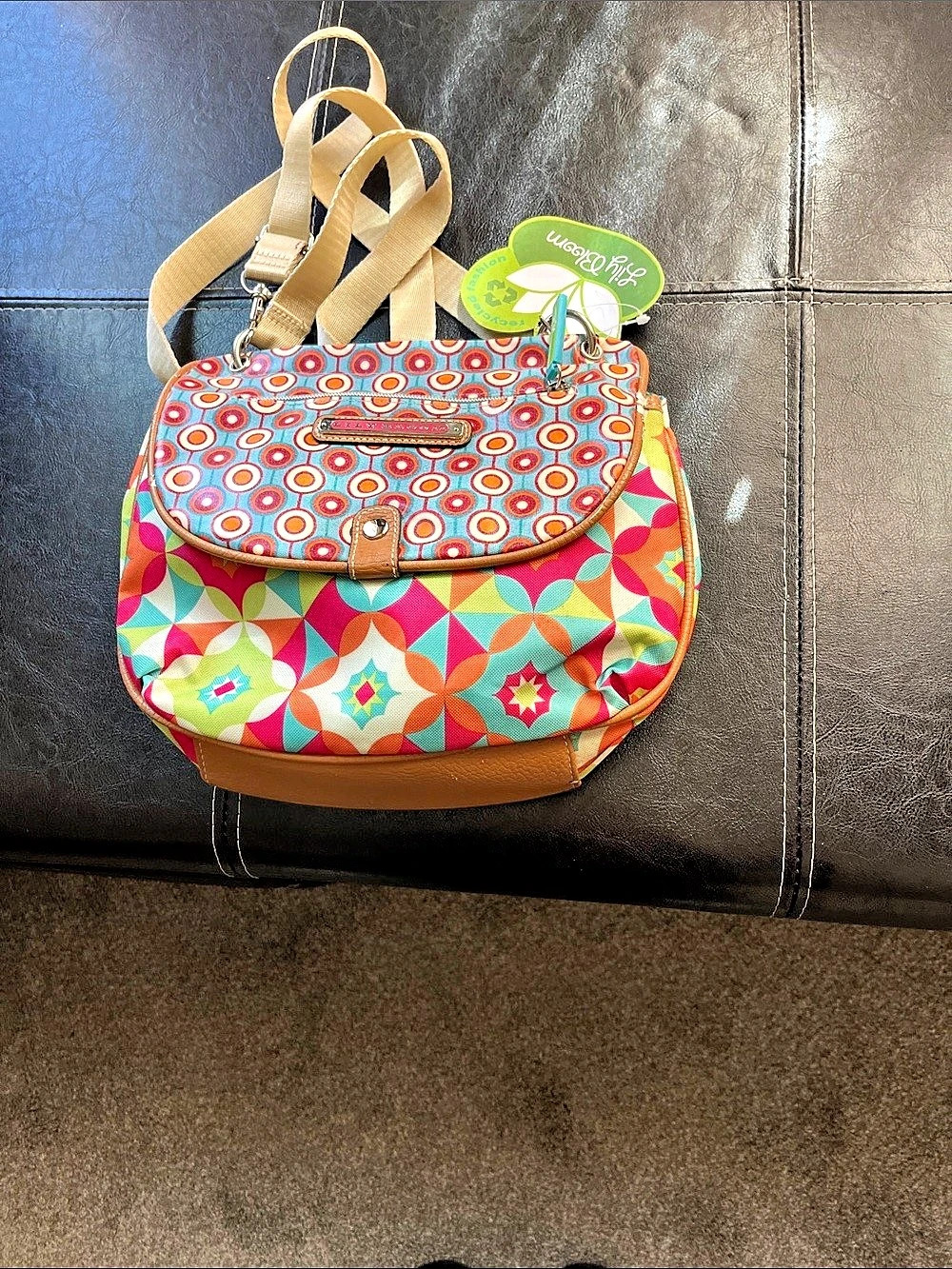 Lilly Bloom Crossbody Bag Multicolor Geometric